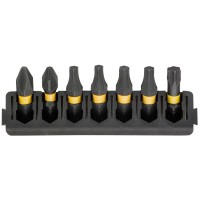 Dewalt DT70810-QZ 7PC 25mm PH PZ TX Mix Bar Flextorq £7.49